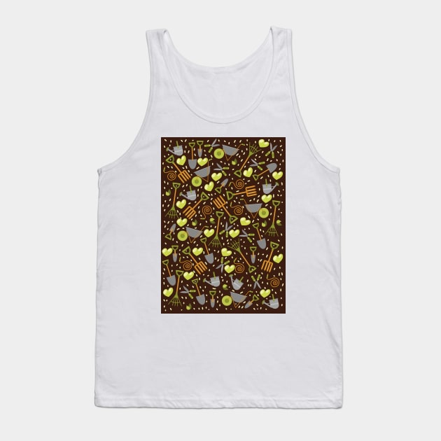 Gardening (dark background version) Tank Top by nickemporium1